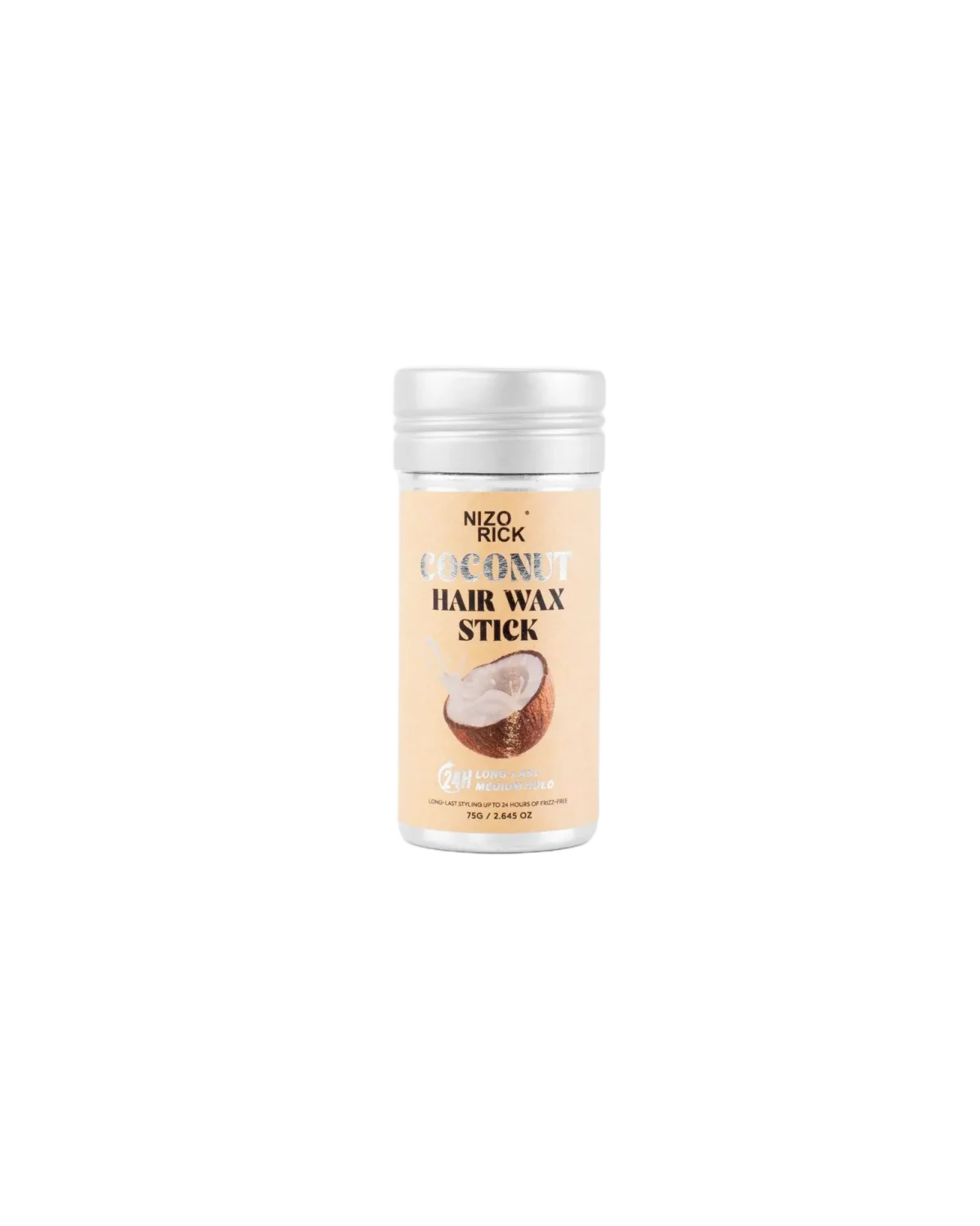 Coconut oil hair wax stick decs 1