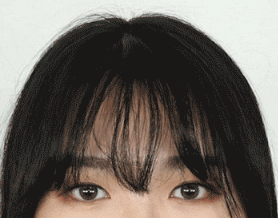 Hair wax stick keeps bangs from getting messy