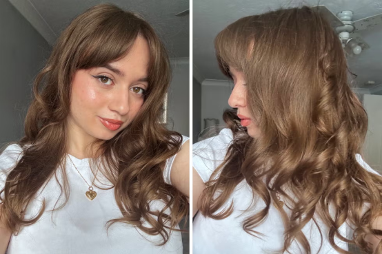 Quick travel curls (styled with Hair Wax Stick) in Hair Wax Stick Guide: Quick Travel Hairstyles for Women